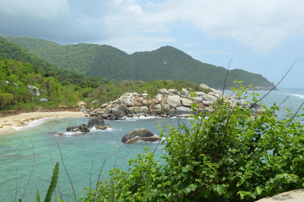 Tiny Houses Unique Tayrona - Dentro Del Parque Tayrona Ель-Зайно Екстер'єр фото